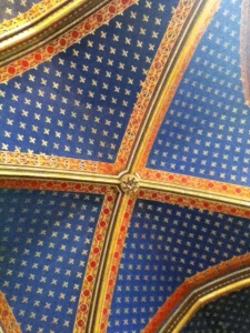 The roof of the lower Chapel.