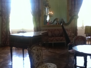 Music room in the Petite Trianon.