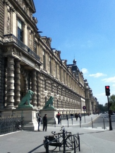 The Lion Gate- best little known entrance to the Louvre!